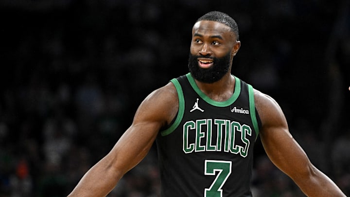 Boston Celtics wing Jaylen Brown.