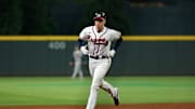 Freeman conectó su quinto jonrón en esta postemporada para los Bravos de Atlanta