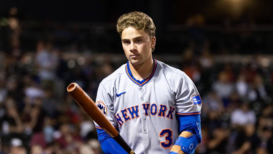 New York Mets outfielder Nick Morabito during the Arizona Fall League Fall Stars Game at Sloan Park.