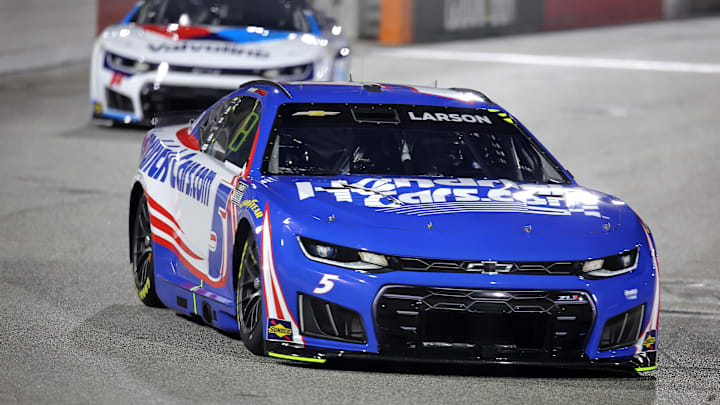 Kyle Larson, Hendrick Motorsports, Cook Out Clash, Bowman Gray Stadium, NASCAR
