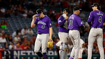 Colorado Rockies v Los Angeles Angels