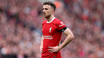 Diogo Jota atuou em 182 partidas com a camisa do Liverpool