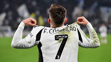Francisco Conceicao's goal put Juventus in seventh heaven