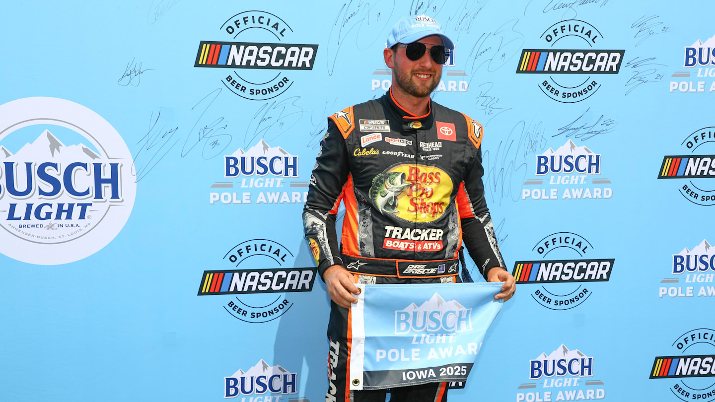 Briscoe Takes Iowa Pole in First Year With JGR