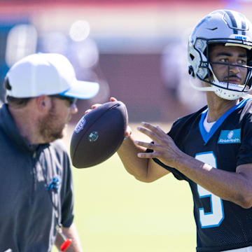 The Carolina Panthers and quarterback Bryce Young are favored on Friday night.