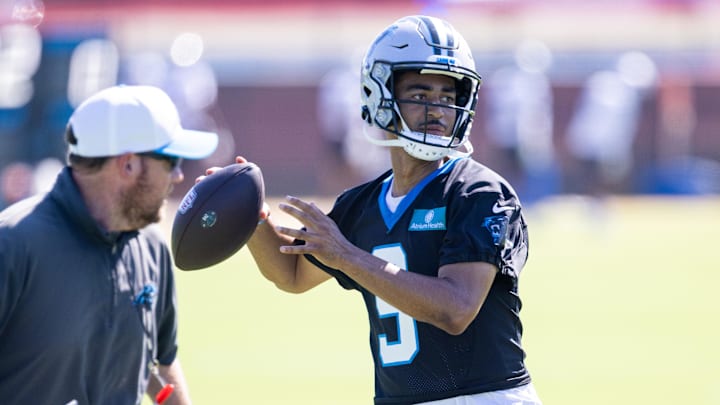 The Carolina Panthers and quarterback Bryce Young are favored on Friday night.