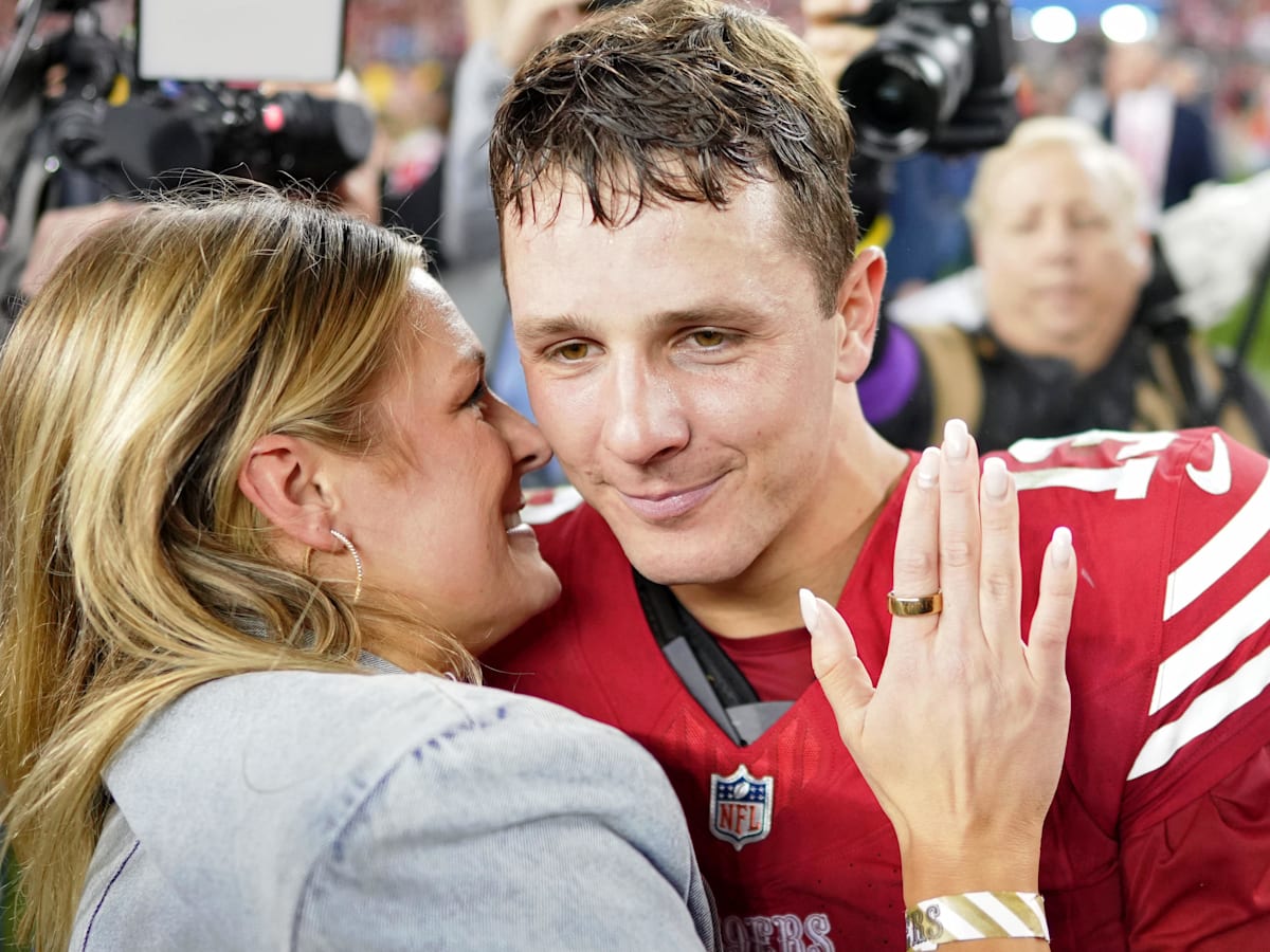 Brock Purdy's wife Jenna posts rare, adorable couple's photo on Arizona  vacation
