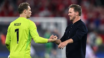 Manuel Neuer mit Julian Nagelsmann bei der EM 2024 Manuel Neuer mit Julian Nagelsmann bei der EM 2024