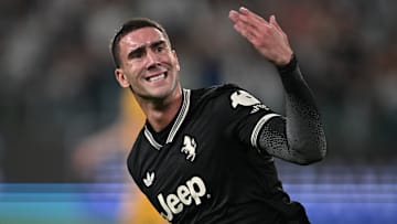 Die Zukunft von Dusan Vlahovic steht bei Juventus Turin in den Sternen.