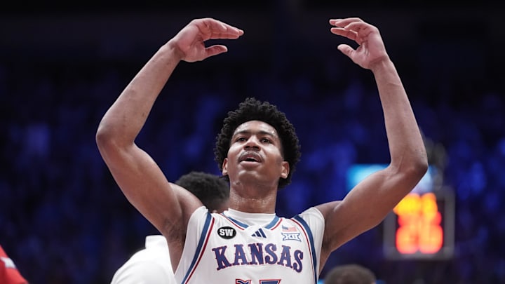 Kansas Jayhawks forward Bryson Tiller (15)