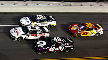 Austin Cindric, Alex Bowman, Anthony Alfredo, Joey Logano, NASCAR