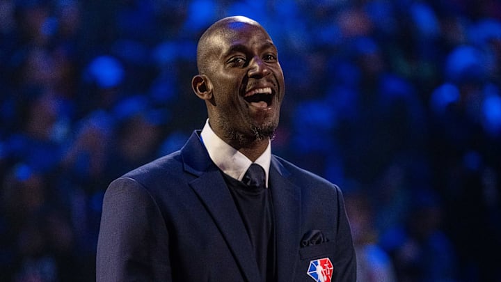 Garnett is a legend in Minnesota. Garnett is a legend in Minnesota.