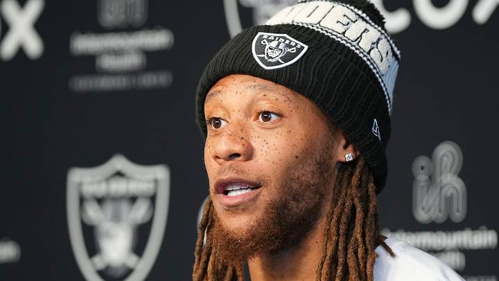 Las Vegas Raiders cornerback Eric Stokes 