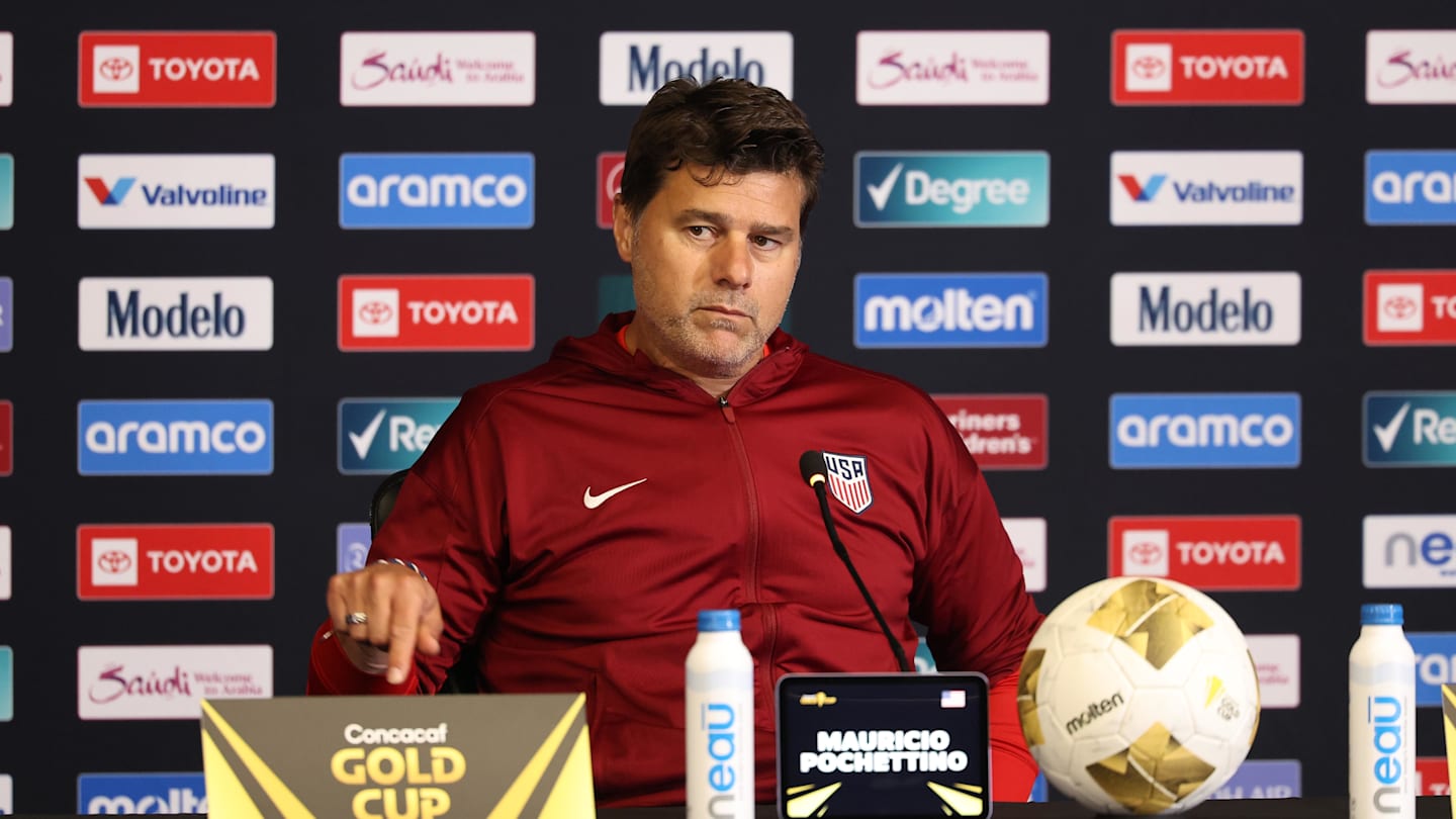 USMNT Coach Pochettino Criticizes Referees After Gold Cup Final Loss to Mexico