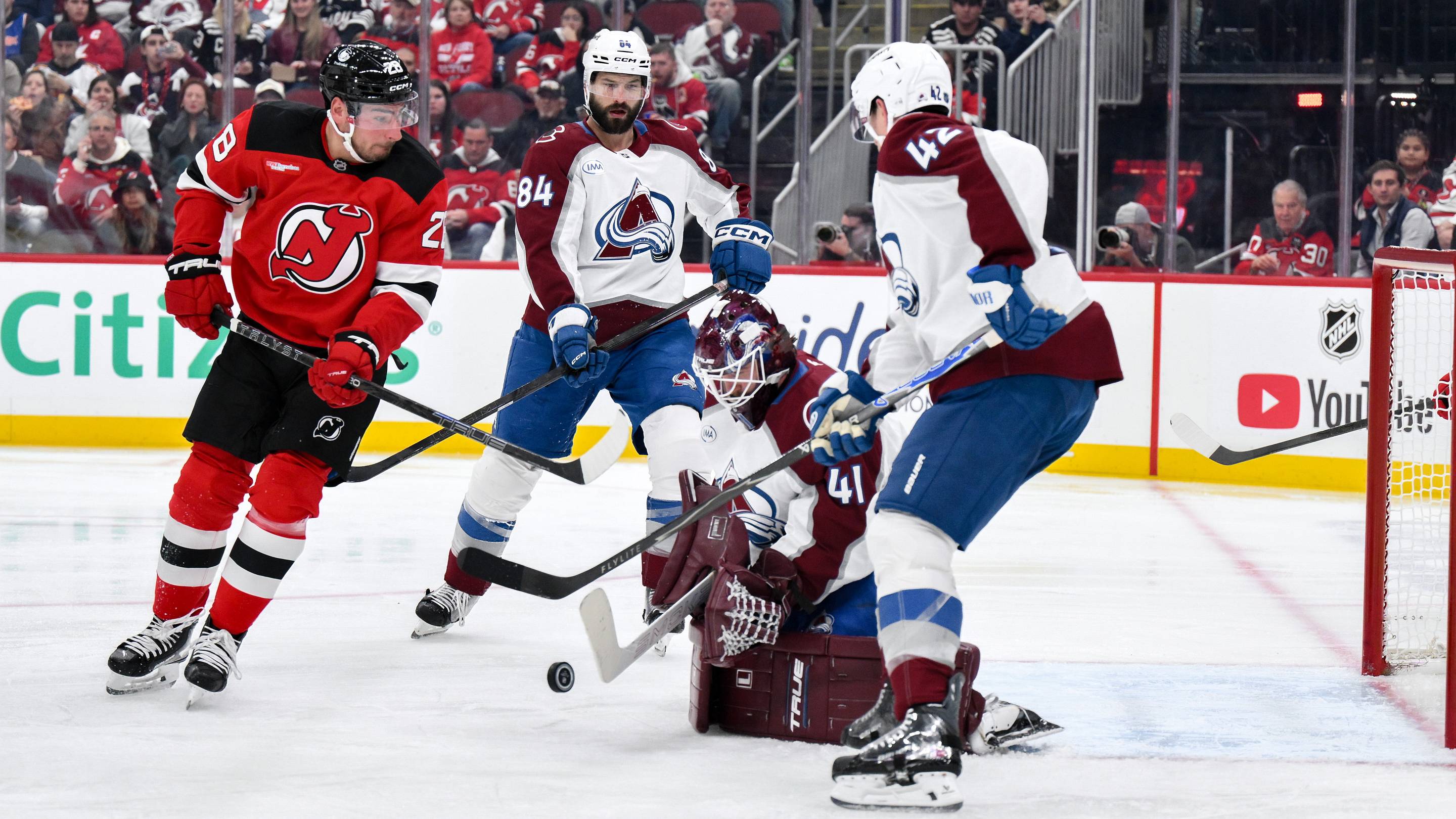 Avalanche Late Rally Falls Short in 4-3 Loss to Devils