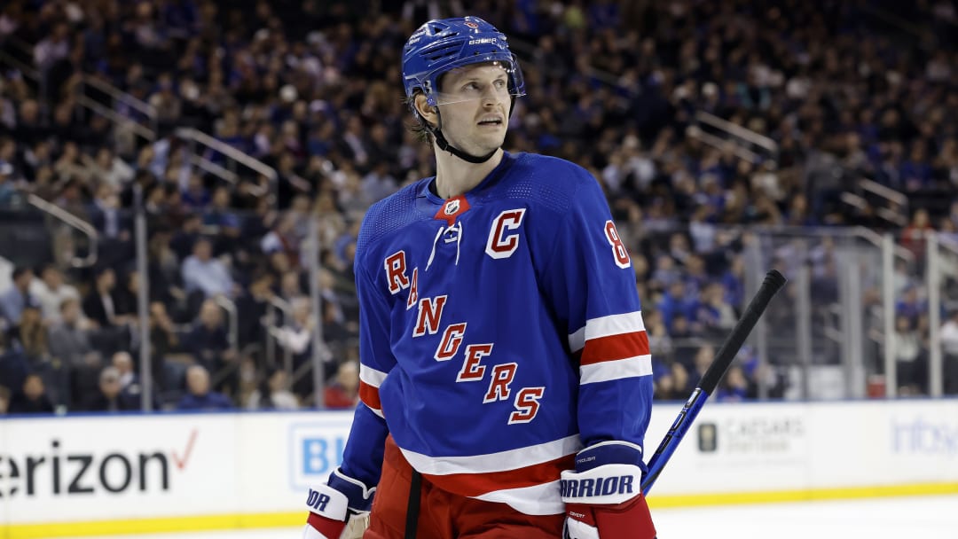 Rangers' Captain Jacob Trouba