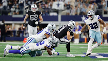 Los Cowboys perdieron en el juego del Día de Acción de Gracias contra los Raiders