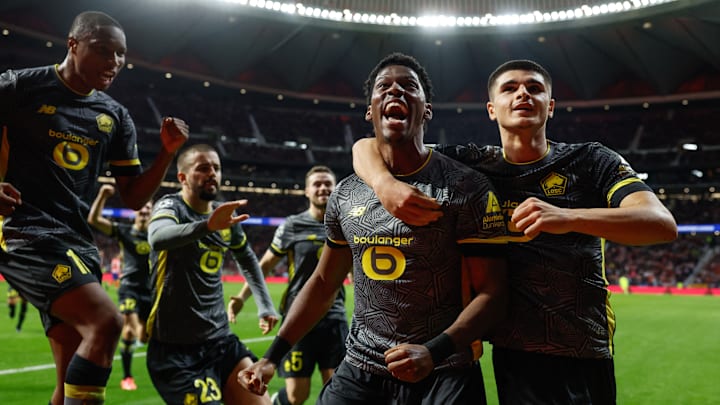 Le LOSC s'est imposé face à l'Atlético de Madrid mercredi (1-3). Le LOSC s'est imposé face à l'Atlético de Madrid mercredi (1-3).