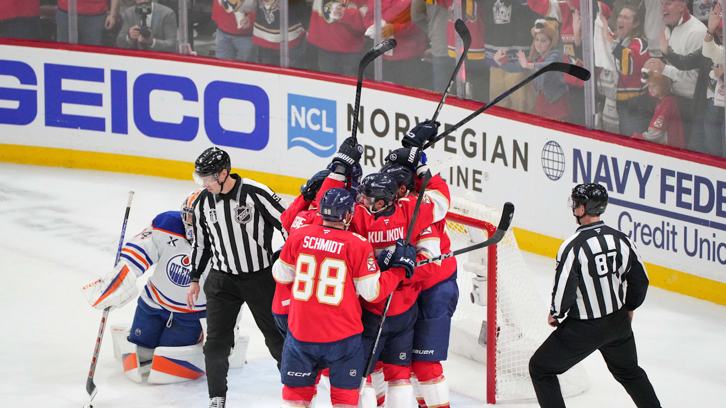 Panthers Repeat as Stanley Cup Champions Over Oilers