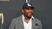 Feb 6, 2025; New Orleans, LA, USA;  Ray Lewis on the red carpet before Super Bowl LIX NFL Honors at Saenger Theatre. 