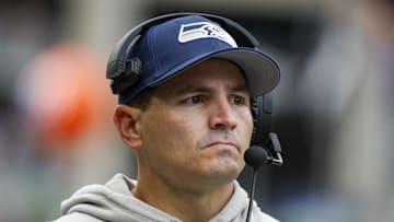 Seattle Seahawks head coach Mike Macdonald