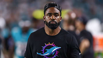 Miami Dolphins running back Raheem Mostert