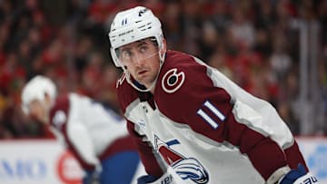Colorado Avalanche center Brock Nelson