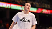 Dallas Wings guard Paige Bueckers.