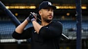 Stanton ha estado trabajando en su regreso con los Yankees 