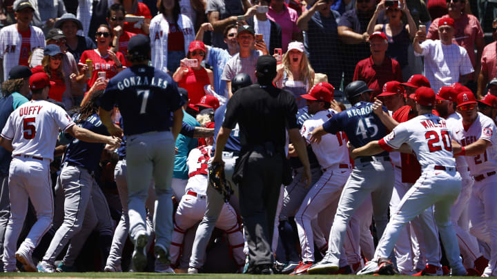 Seattle Mariners v Los Angeles Angels