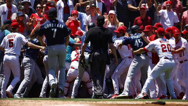 Seattle Mariners v Los Angeles Angels