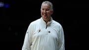 Purdue Boilermakers head coach Matt Painter smiles