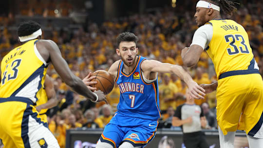 Oklahoma City Thunder forward Chet Holmgren is a great prop target in Game 5. 