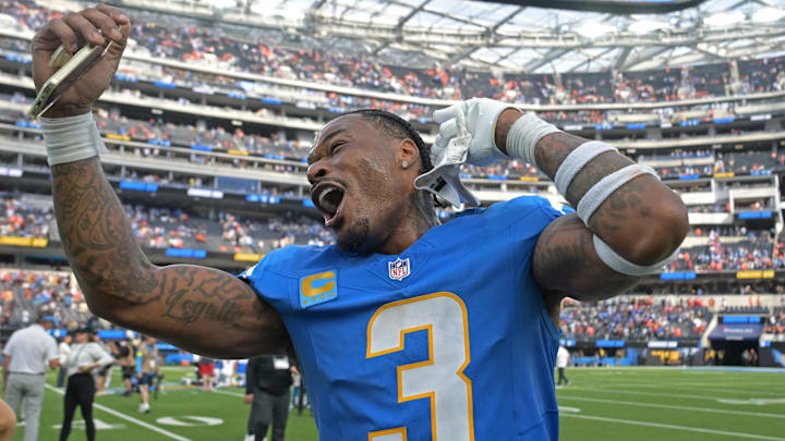 FS Derwin James and the Chargers face the Tennessee Titans in Week 9. FS Derwin James and the Chargers face the Tennessee Titans in Week 9.