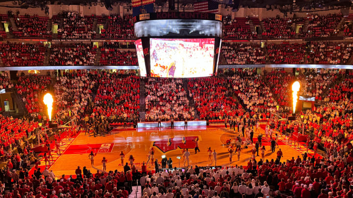 Wisconsin men's basketball team starters are introduced before their game against Michigan State center Friday, January 26, 2024 at the Kohl Center in Madison, Wisconsin. Wisconsin beat Michigan State 81-66.Mark Hoffman/Milwaukee Journal Sentinel