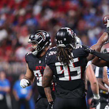 Atlanta Falcons defensive tackle Ta'Quon Graham