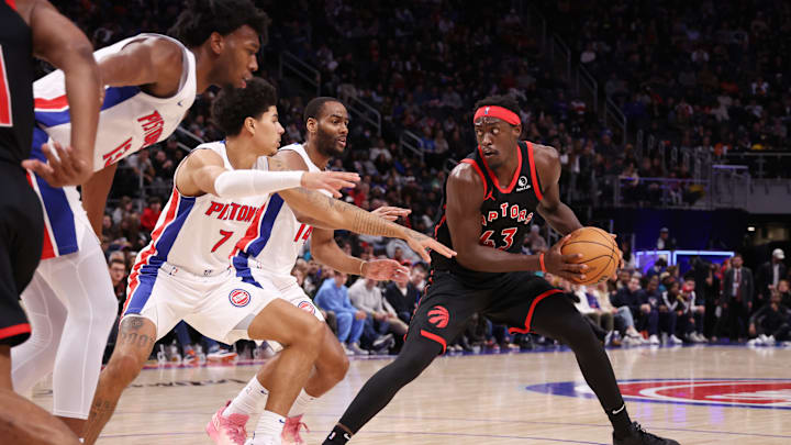 Toronto Raptors v Detroit Pistons