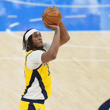 Indiana Pacers center Myles Turner