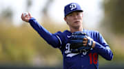 Yoshinobu Yamamoto ya se entrena en el complejo de los Dodgers