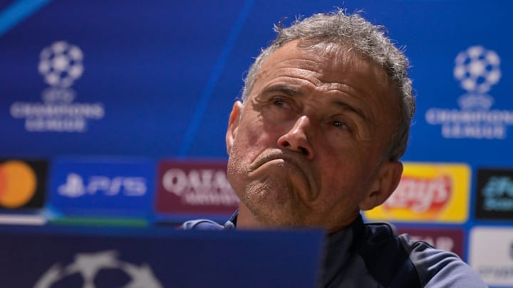 Luis Enrique, l'entraîneur du Paris Saint-Germain