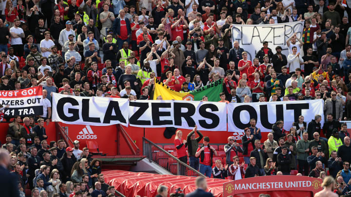 Man Utd supporters have been protesting the ownership of the Glazers for 18 years