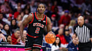 Utah Utes forward Ezra Ausar. 
