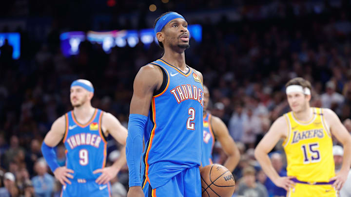 The Thunder have the highest win total projection in the NBA. The Thunder have the highest win total projection in the NBA.