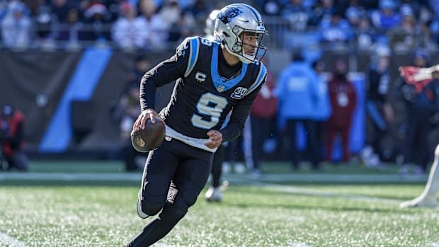 After a disappointing start to the season, Young looks much improved, helping the Panthers to a 36–30 win over the Cardinals.
