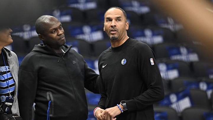 Dallas Mavericks general manager Nico Harrison on Oct 7, 2024. Dallas Mavericks general manager Nico Harrison on Oct 7, 2024.
