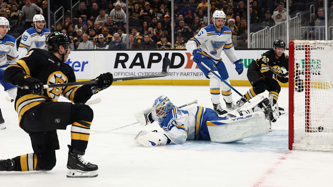 St. Louis Blues v Boston Bruins St. Louis Blues v Boston Bruins