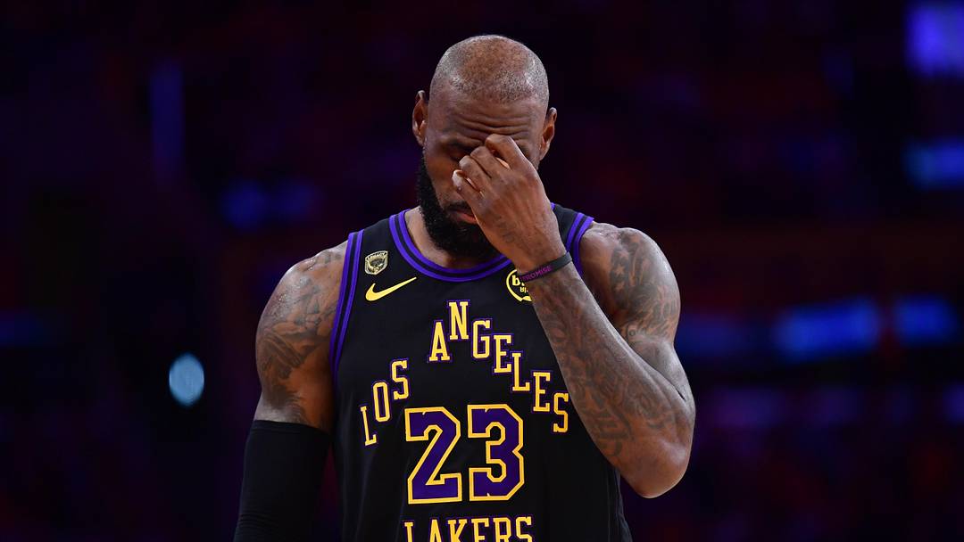 May 11, 2026; Los Angeles, California, USA; Los Angeles Lakers forward LeBron James (23) during the first half in game four of the second round of the 2026 NBA Playoffs at Crypto.com Arena. Mandatory Credit: Gary A. Vasquez-Imagn Images May 11, 2026; Los Angeles, California, USA; Los Angeles Lakers forward LeBron James (23) during the first half in game four of the second round of the 2026 NBA Playoffs at Crypto.com Arena. Mandatory Credit: Gary A. Vasquez-Imagn Images