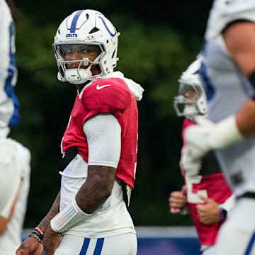 Anthony Richardson will start for the Colts on Thursday night.