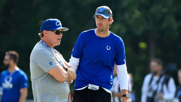Indianapolis Colts Chris Ballard and Shane Steichen