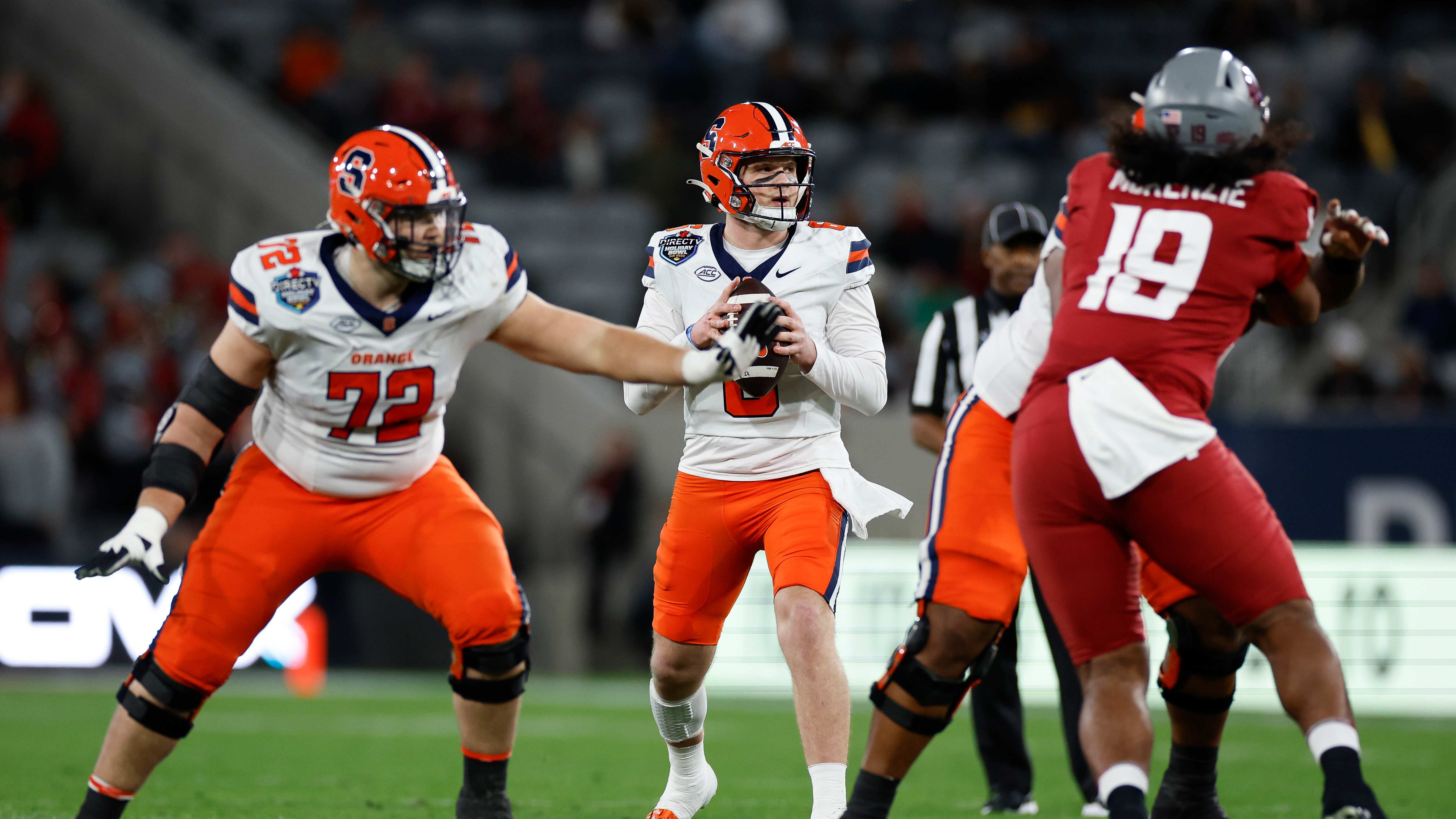 Syracuse's Kyle McCord projected to surge in 2025 NFL Draft rankings